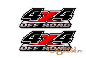 Off road 4x4 nalepnice za auto